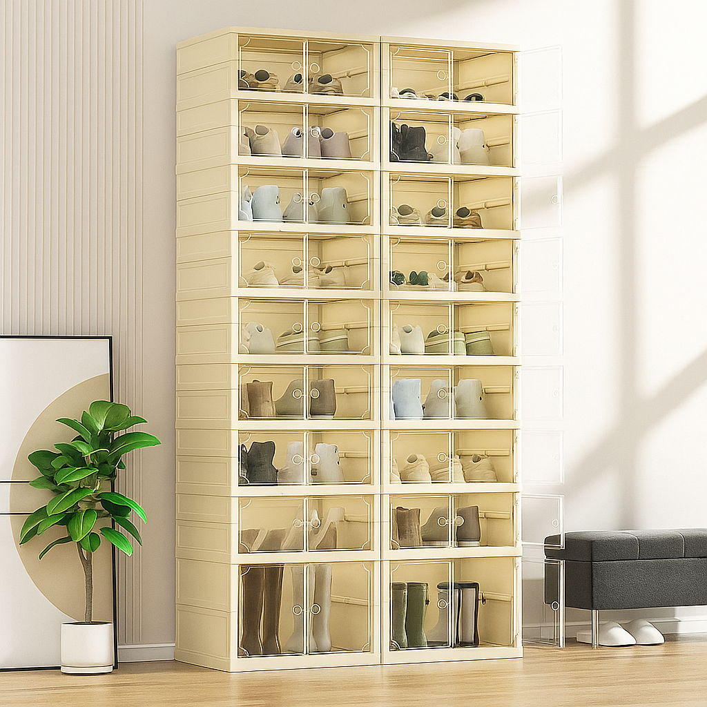 Transparent Folding Shoera - Functional Design