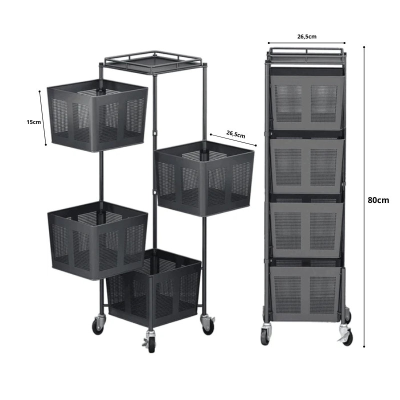 Kitchen Shelf with 4 Levels