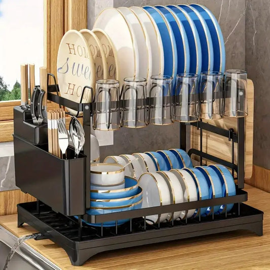 Stainless Steel Dish Rack 304 – 2 Tiers