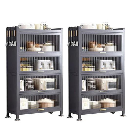 Kit 2 Multifunctional Steel Cabinet