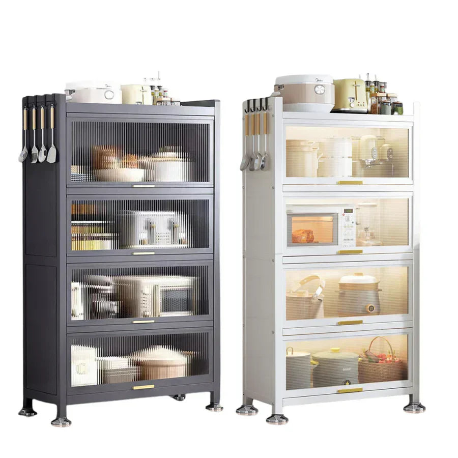 Kit 2 Multifunctional Steel Cabinet