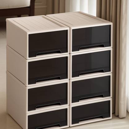 8 Stackable Boxes Kit - Smart Storage