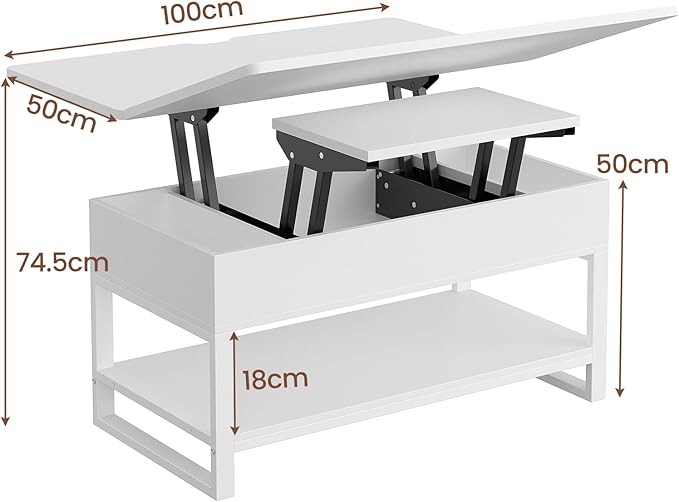 3EN1 - Compact, Versatile and Modern Center Table