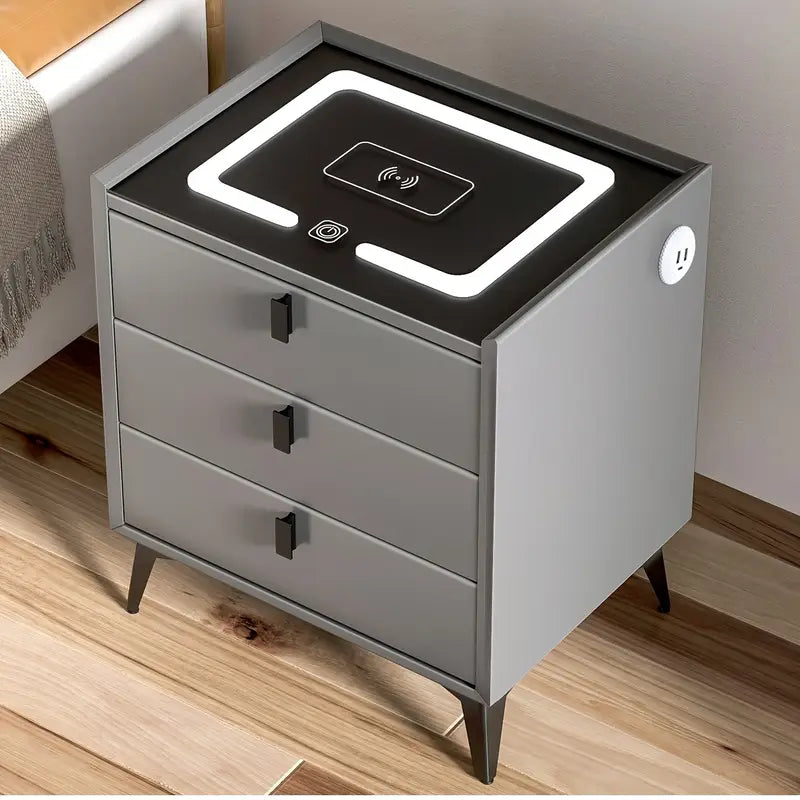 Modern Night Table with Wireless Load